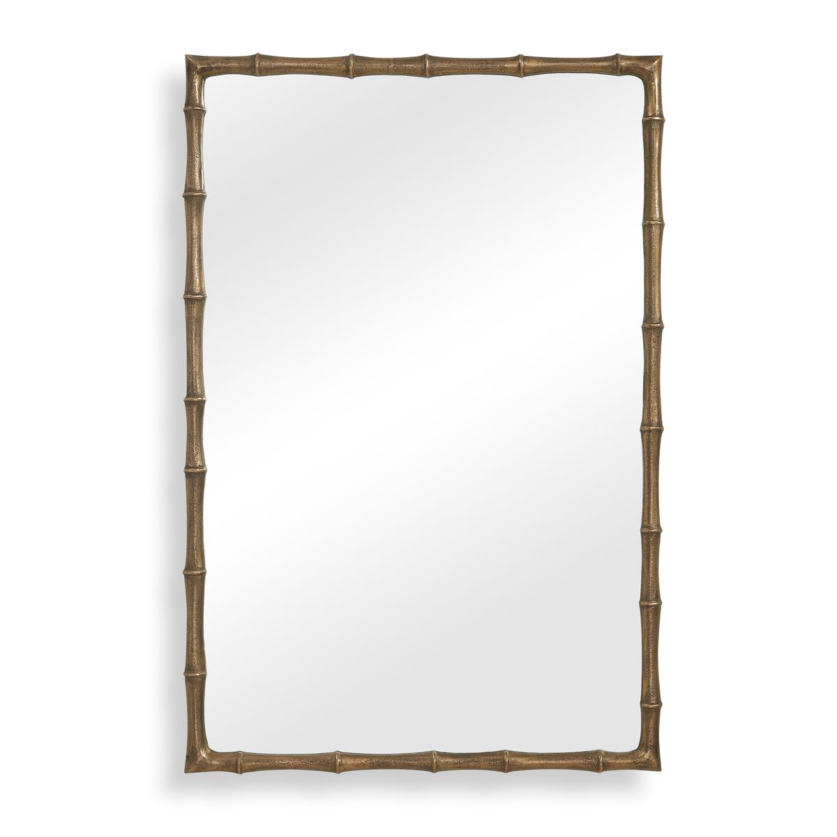 Brass Bamboo Mirror