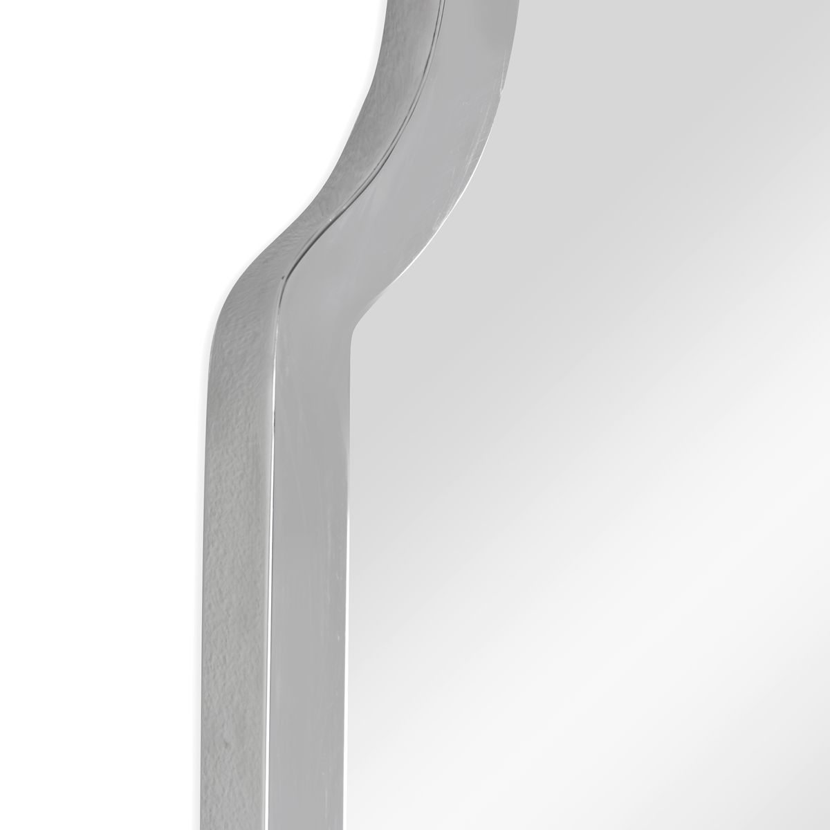 Brayden Arch Mirror, Nickel