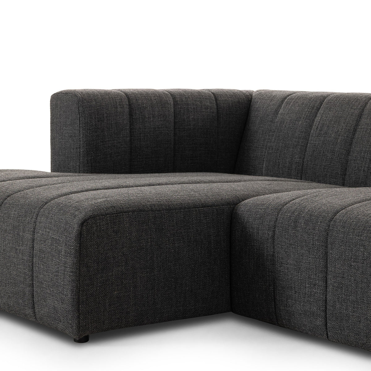 Langham Channeled 2pc Sectional Laf Chaise