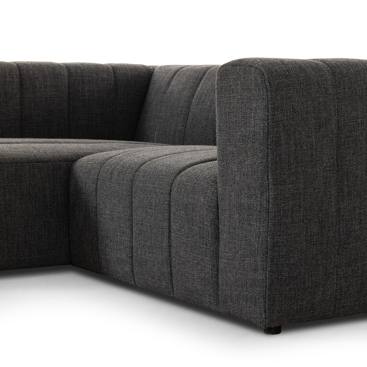 Langham Channeled 2pc Sectional Laf Chaise