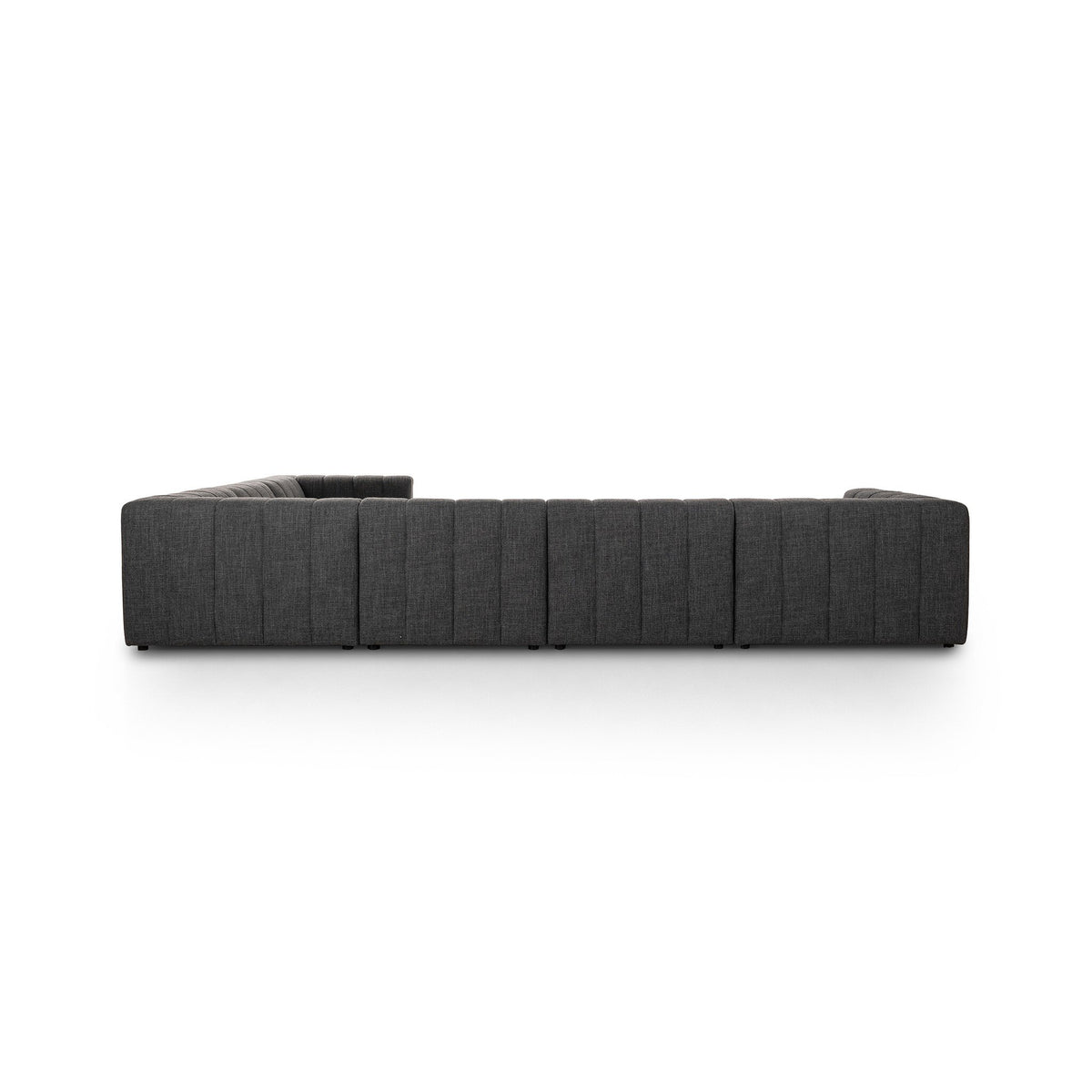 Langham Channeled 6pc Laf Chaise Sectional