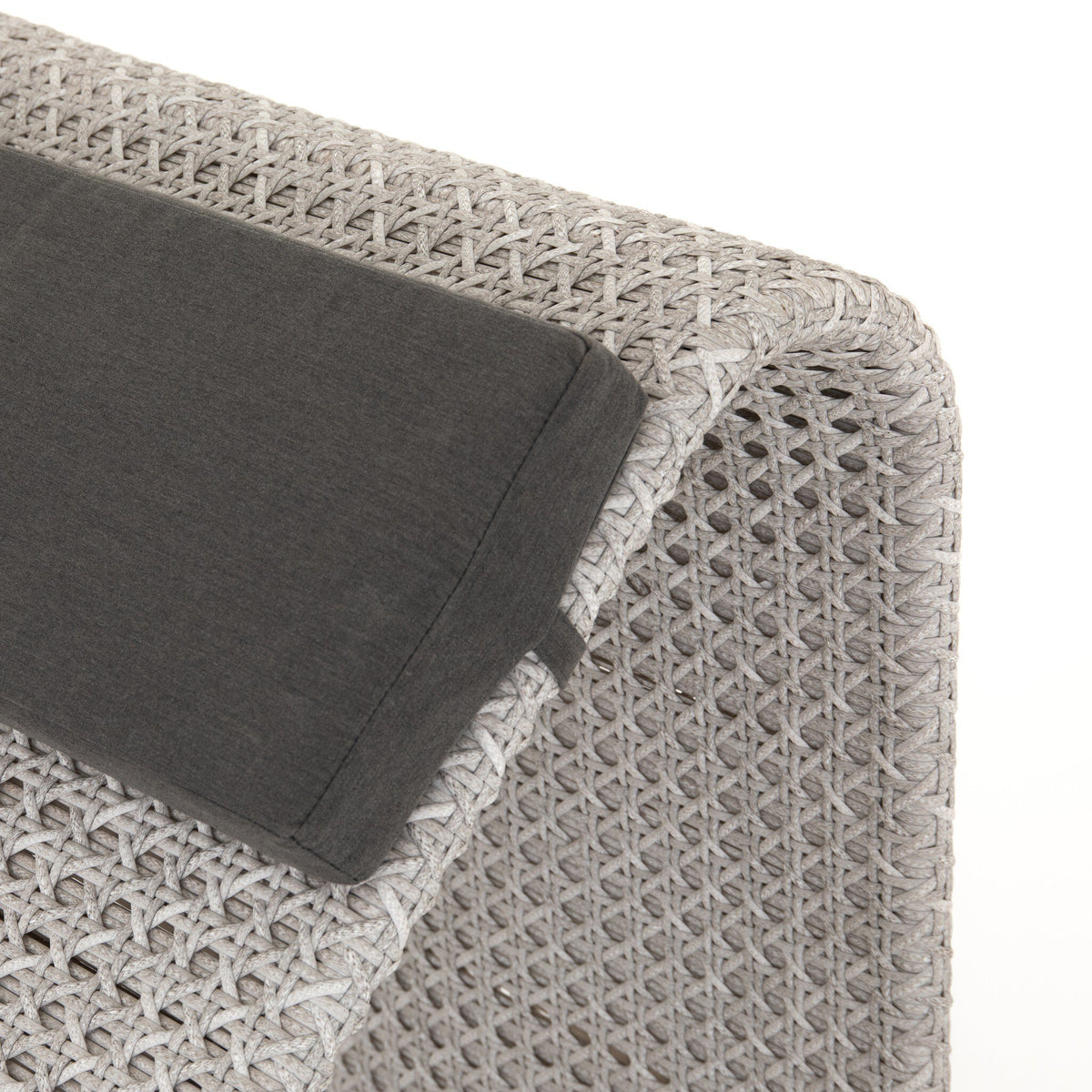 Paige Outdoor Woven Chaise Lounge