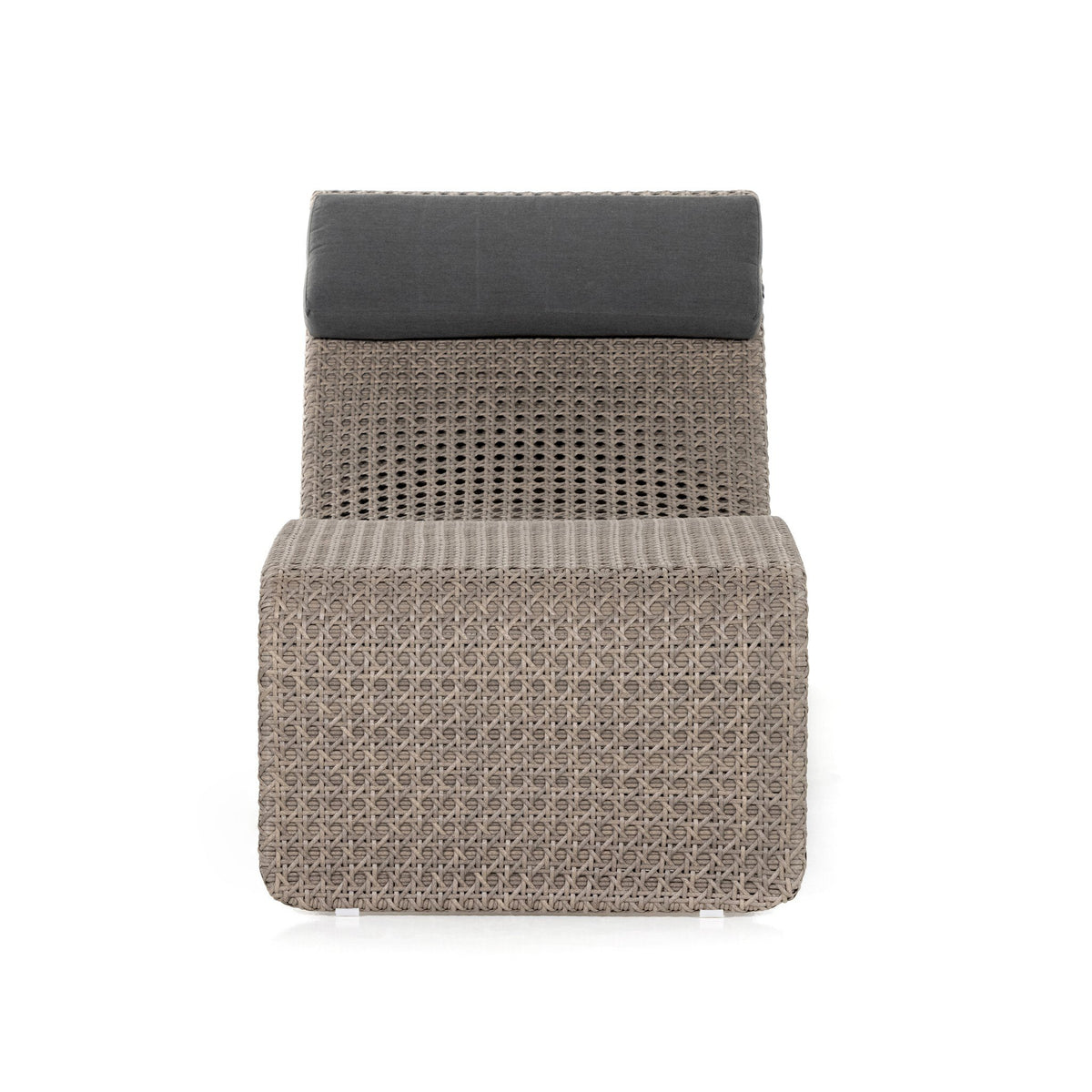 Paige Outdoor Woven Chaise Lounge
