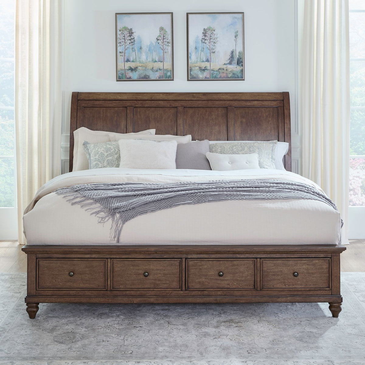 104-BR-KSB - King Storage Bed - Liberty Furniture