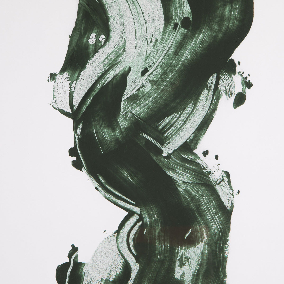 Green Stroke By Gold Rush Art Co.