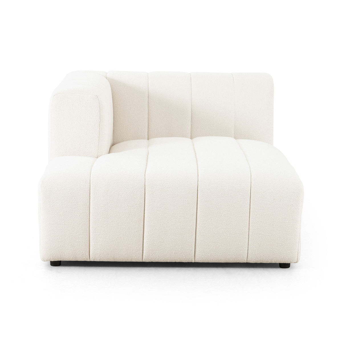 Langham Channeled Laf Chaise Pc