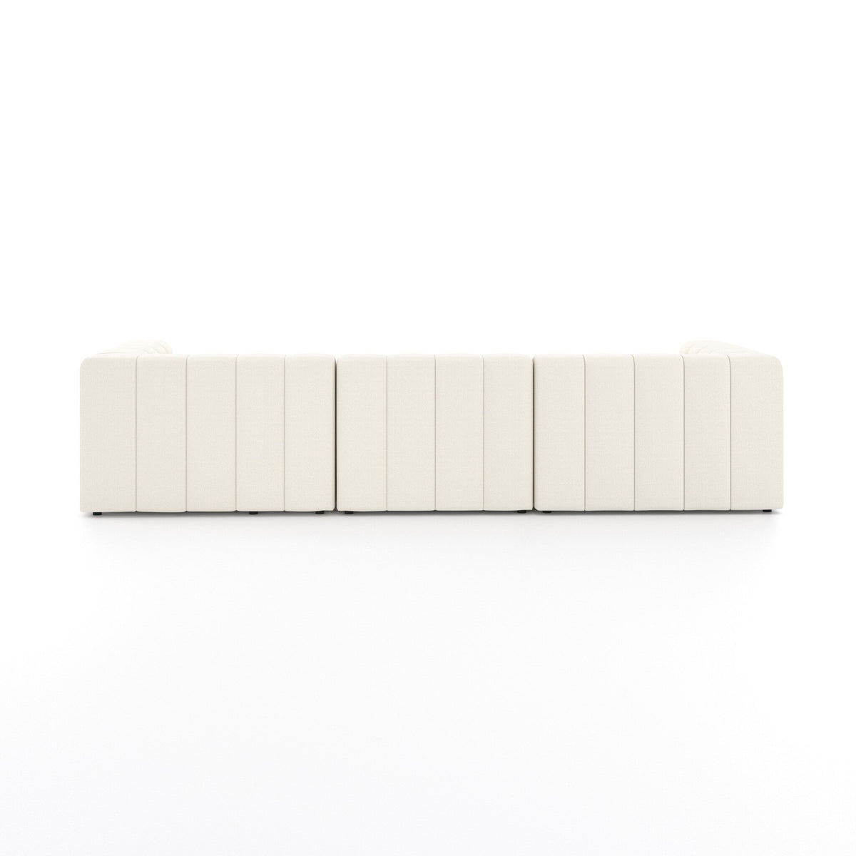 Langham Channeled 3pc Sectional-Laf Chaise