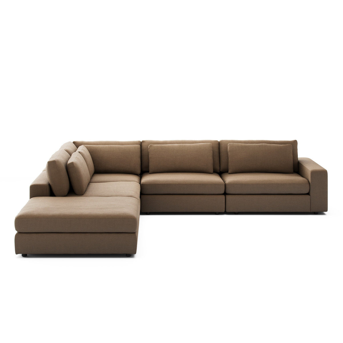 Bloor 4pc Raf Sectional W/ Ottoman