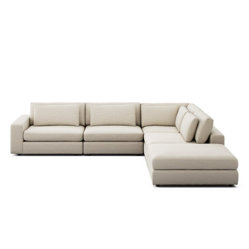 Bloor 4pc Laf Sectional W/ Ottoman