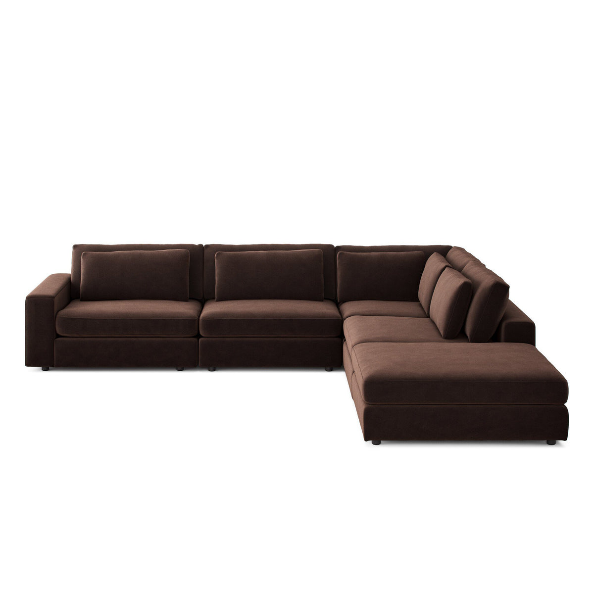 Bloor 4pc Laf Sectional W/ Ottoman