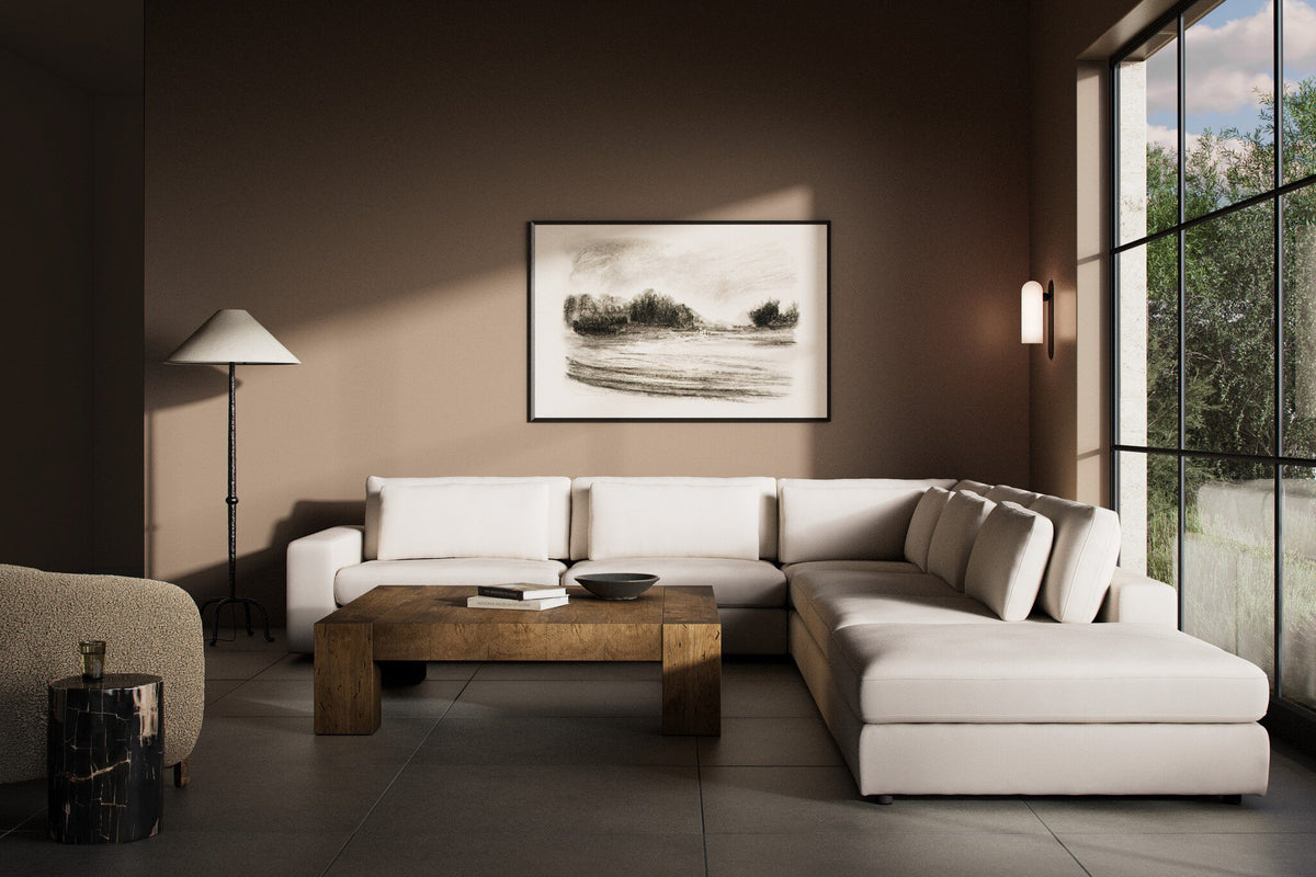 Bloor 5pc Sectional Laf W/ Ottoman
