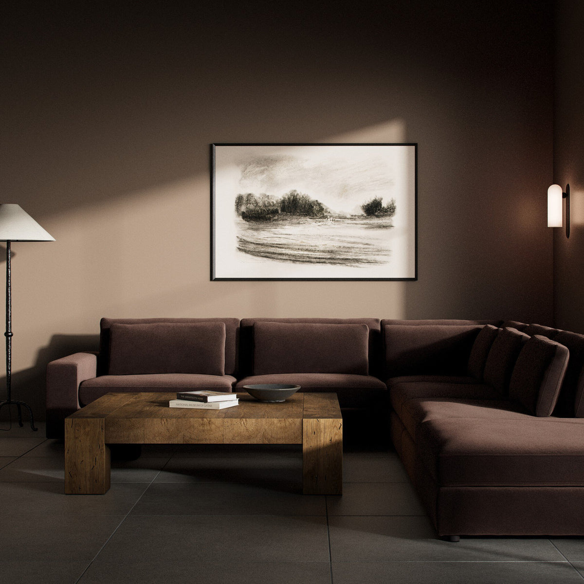 Bloor 5pc Sectional Laf W/ Ottoman