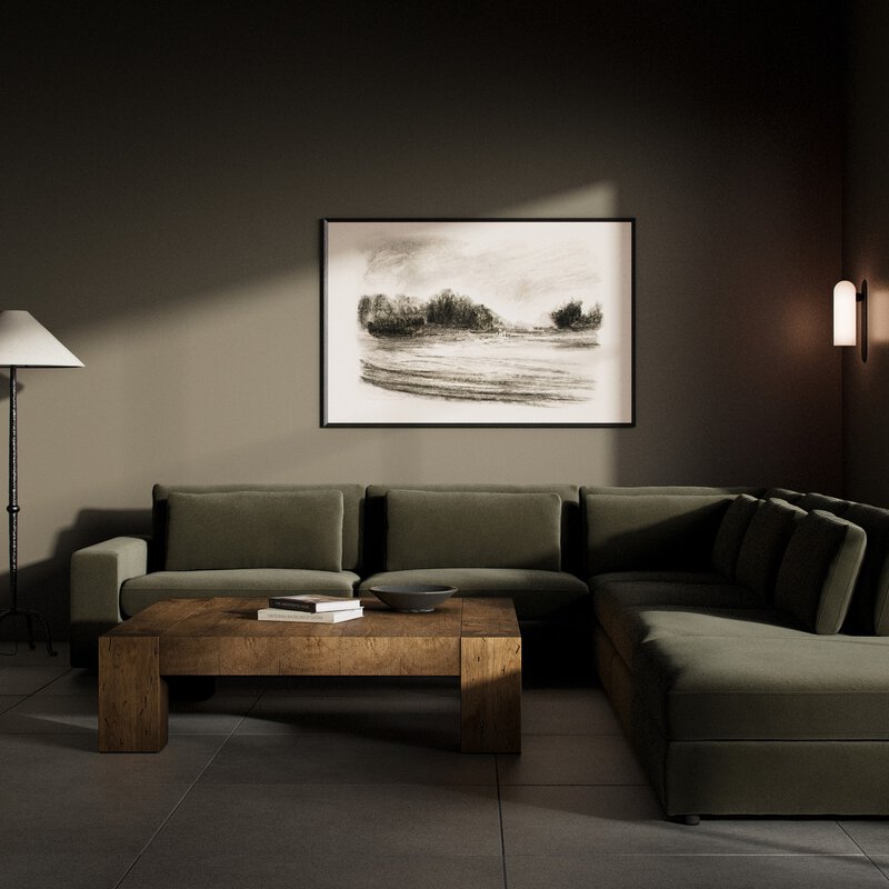 Bloor 5pc Sectional Laf W/ Ottoman