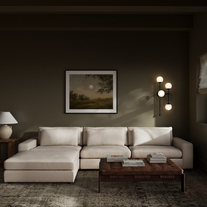Bloor 3 Pc Sectional W/ Ottoman