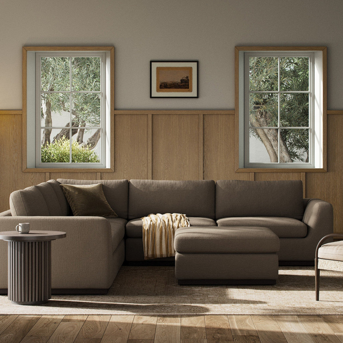 Colt 3pc Sectional W/ Ottoman