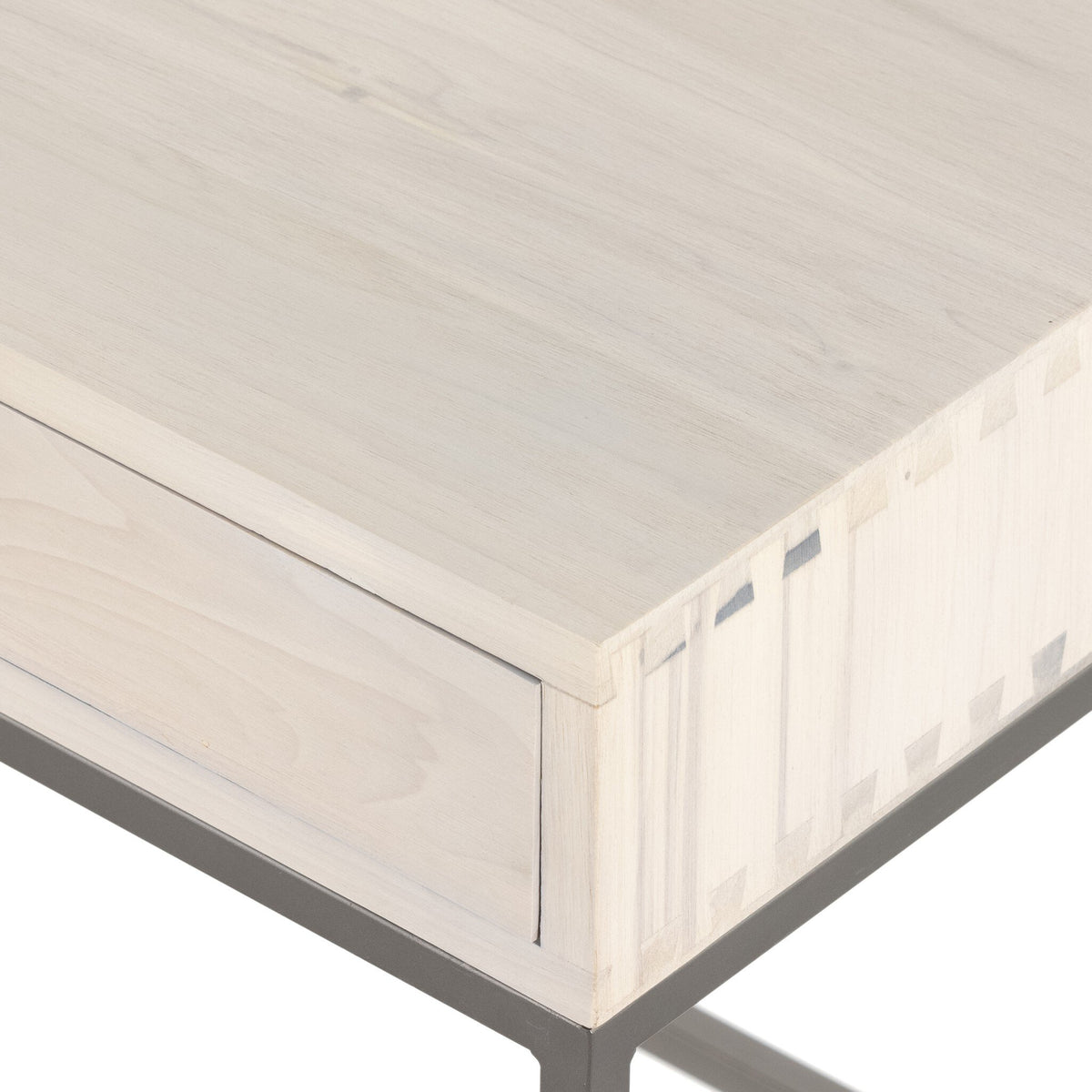 Trey Desk System With Filing Credenza