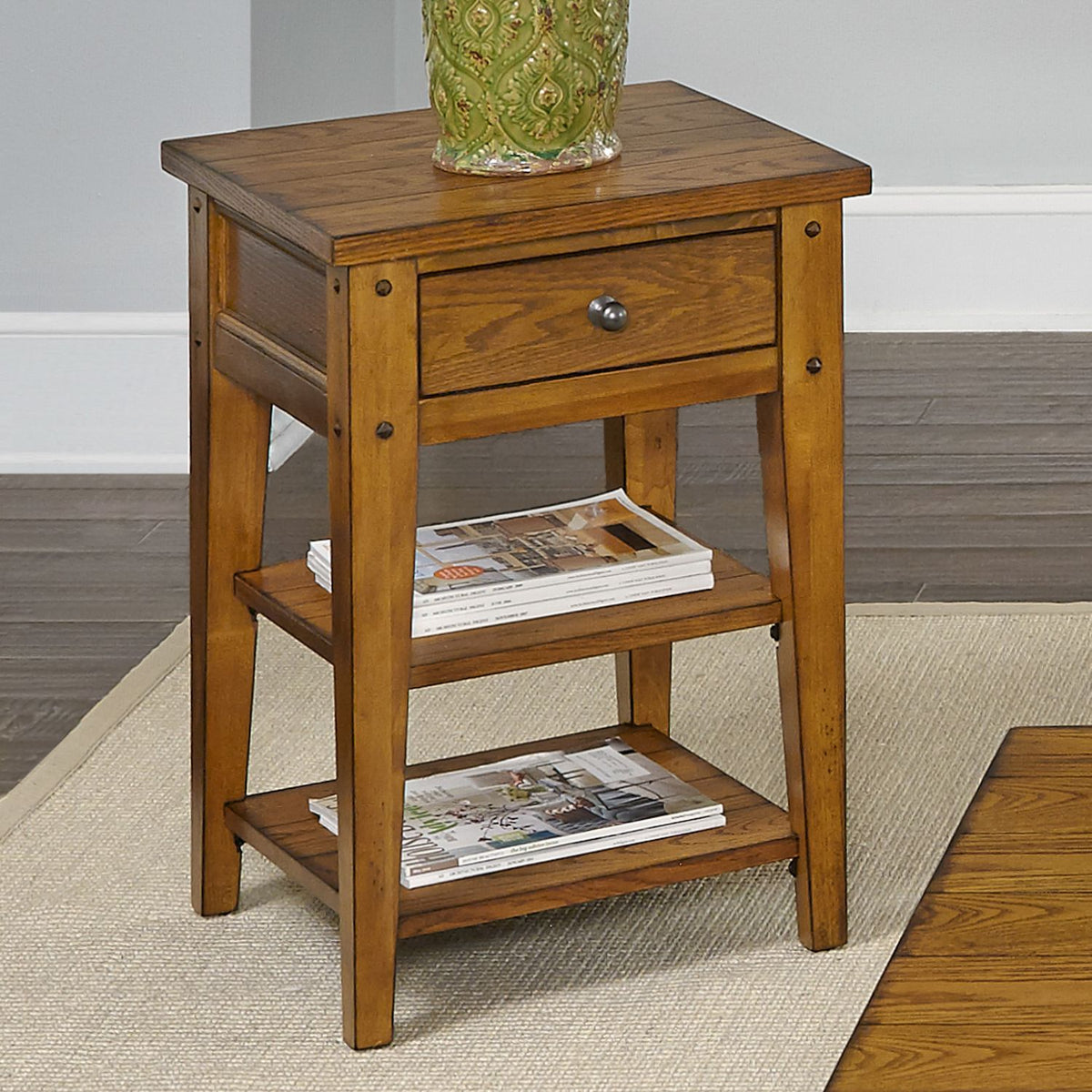 110-OT1021 - Chair Side Table - Liberty Furniture