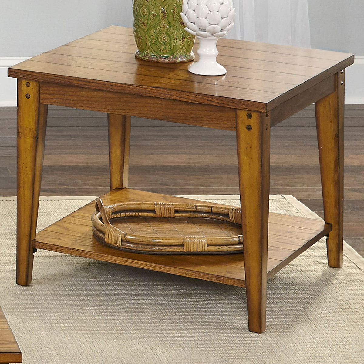 110-OT1023 - Square Lamp Table - Liberty Furniture