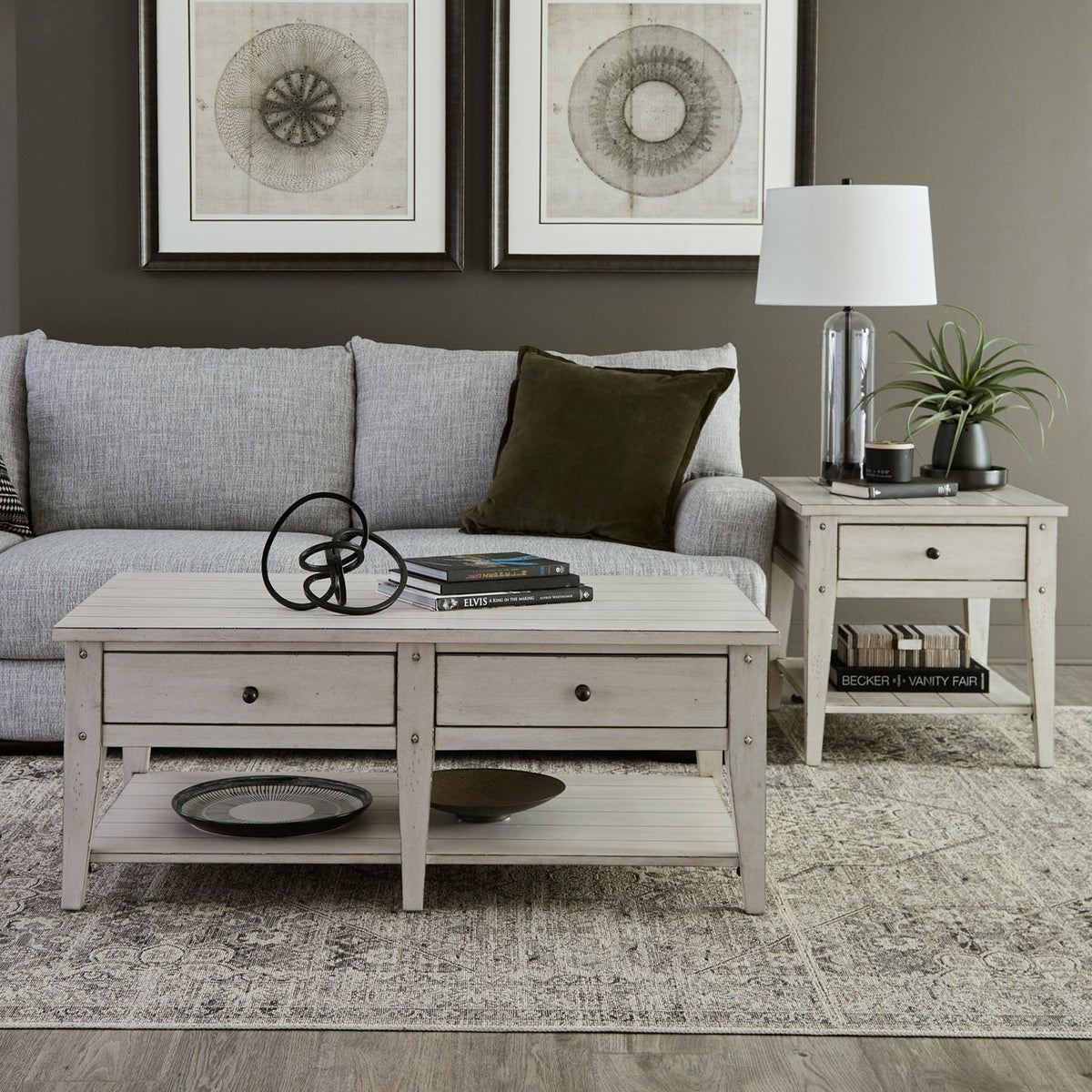 110W-OT-3PCS - 3 Piece Set (1-Cocktail 2-End Tables) - Liberty Furniture