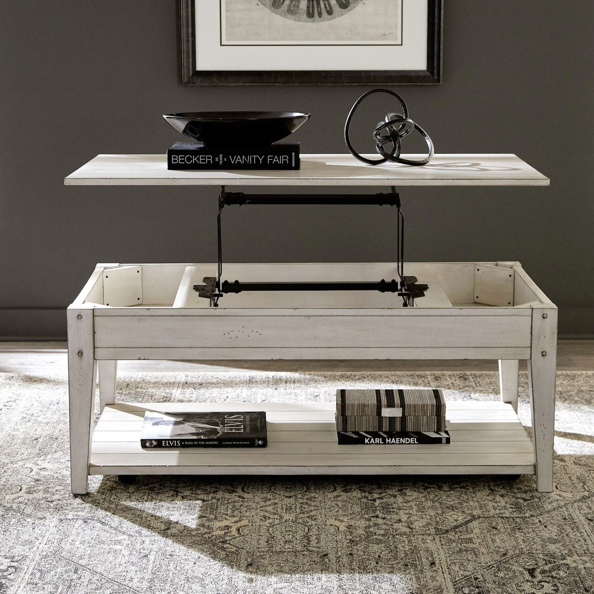 110W-OT1015 - Lift Top Cocktail Table - Liberty Furniture