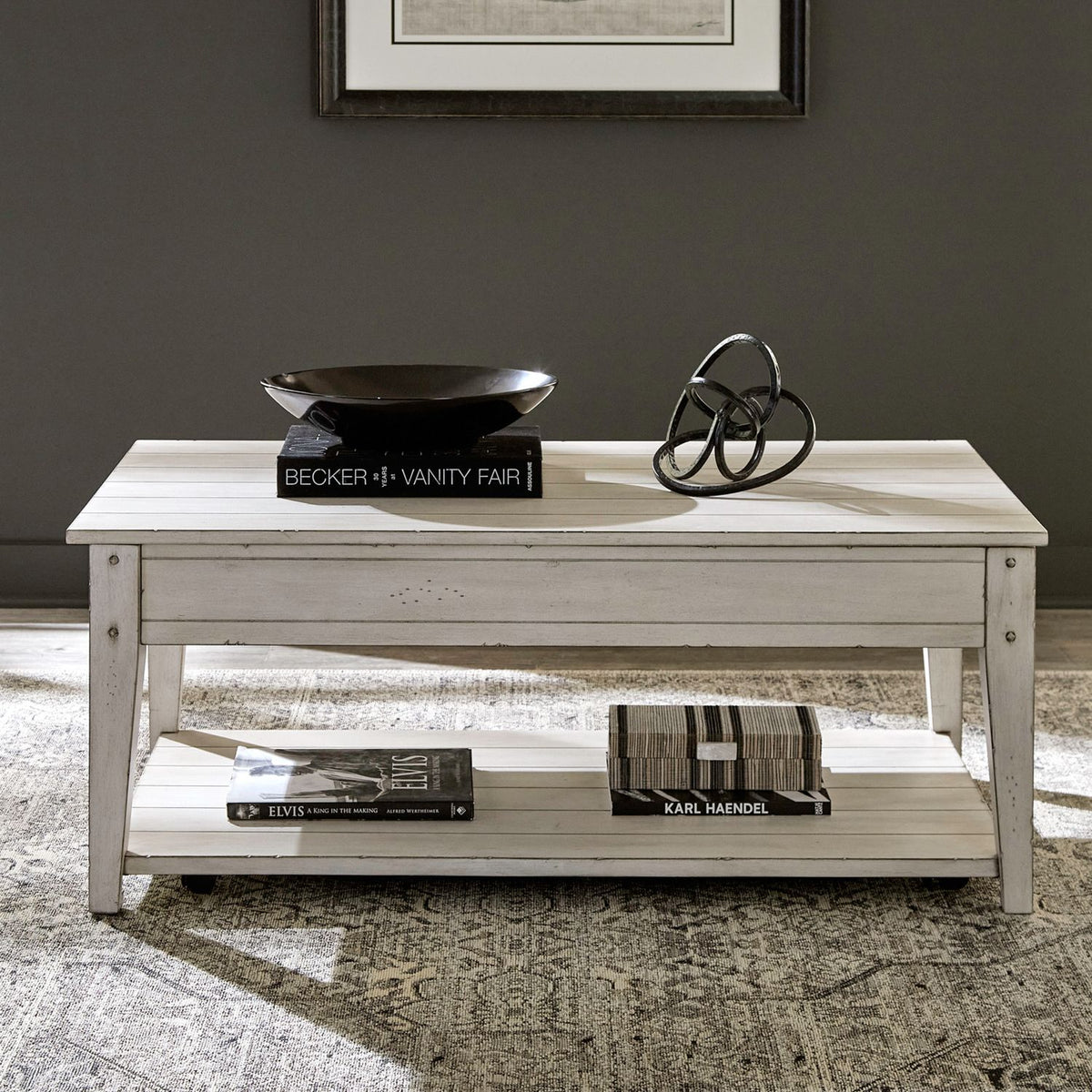 110W-OT1015 - Lift Top Cocktail Table - Liberty Furniture