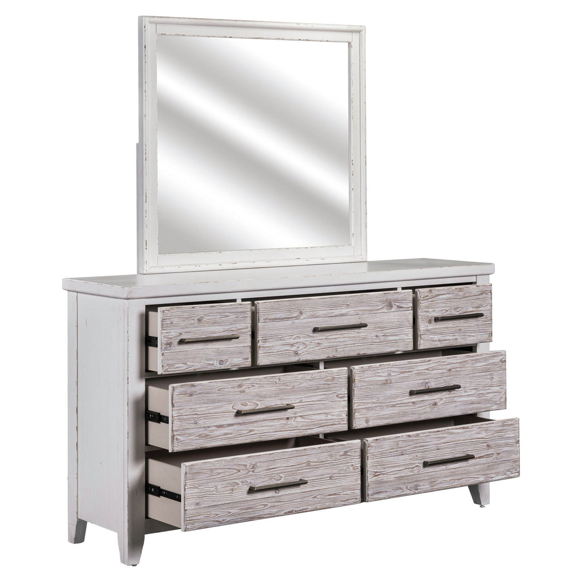 142-BR-DM - Dresser & Mirror - Liberty Furniture