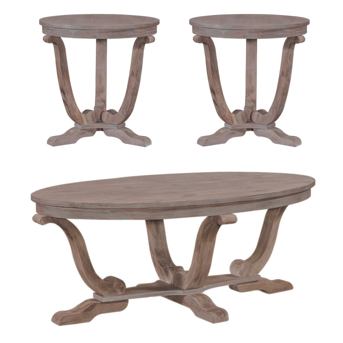 154-OT-3PCS - 3 Piece Set (1-Cocktail 2-End Tables) - Liberty Furniture