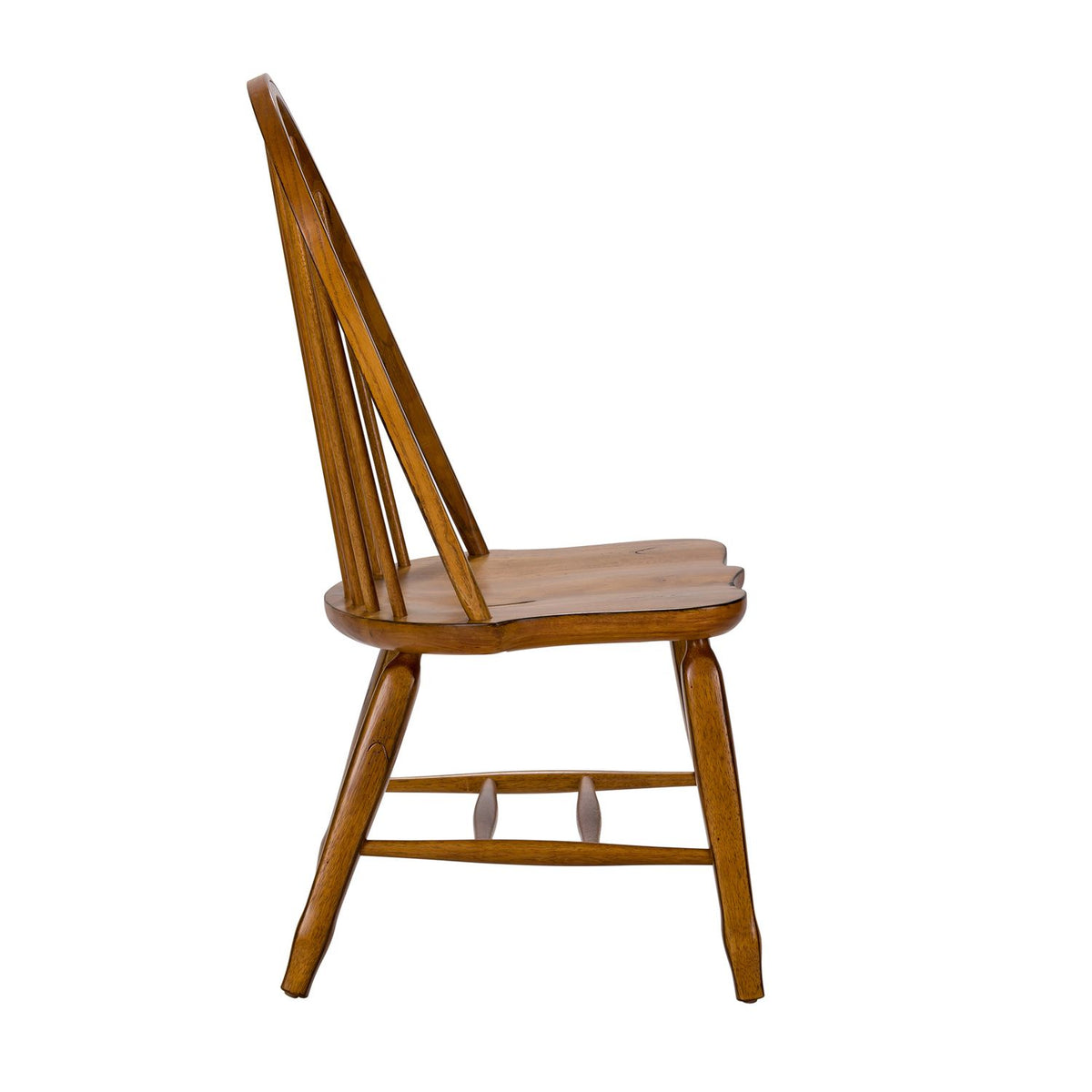 17-C2050 - Bow Back Side Chair - Oak - Liberty Furniture