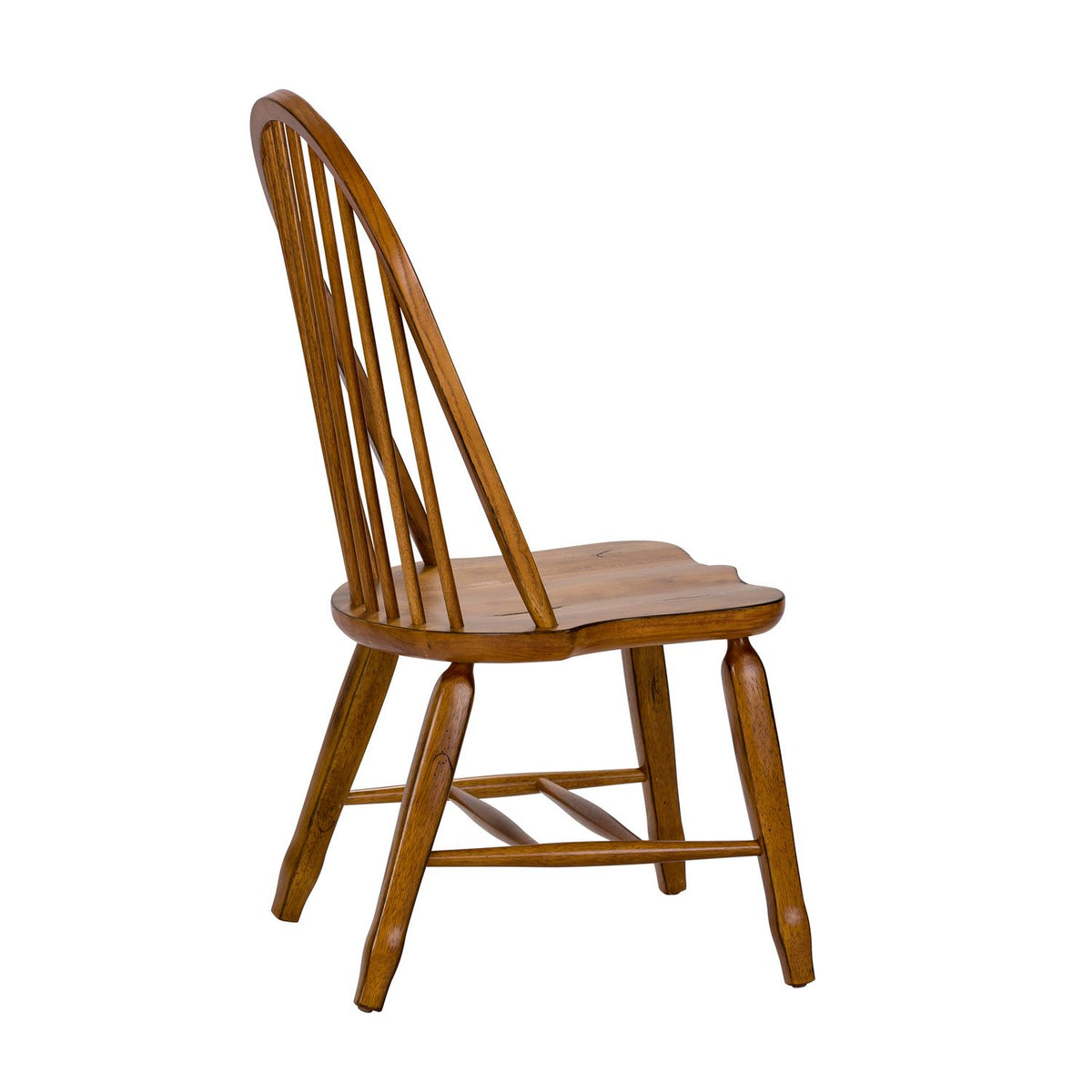 17-C2050 - Bow Back Side Chair - Oak - Liberty Furniture