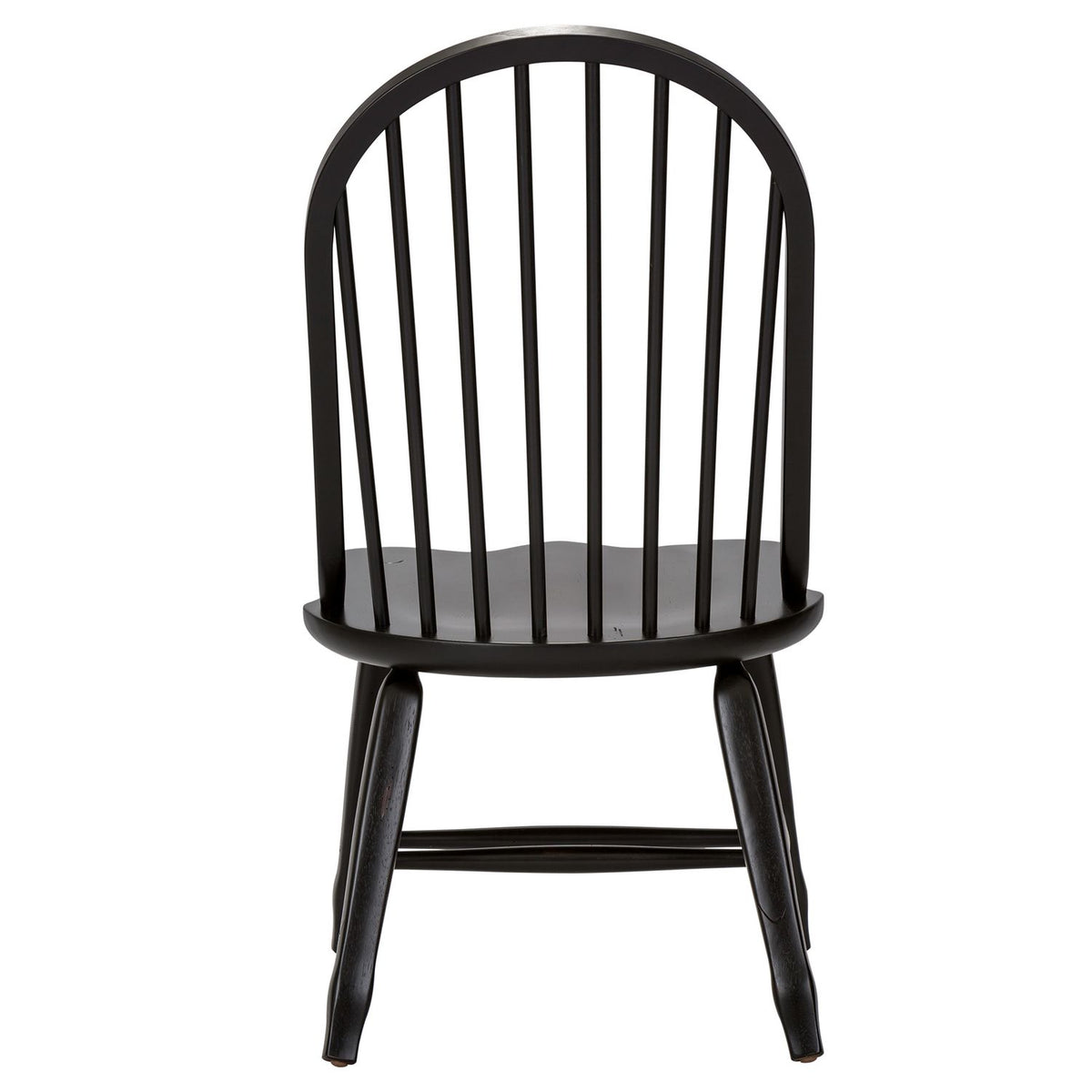 17-C4050 - Bow Back Side Chair - Black - Liberty Furniture