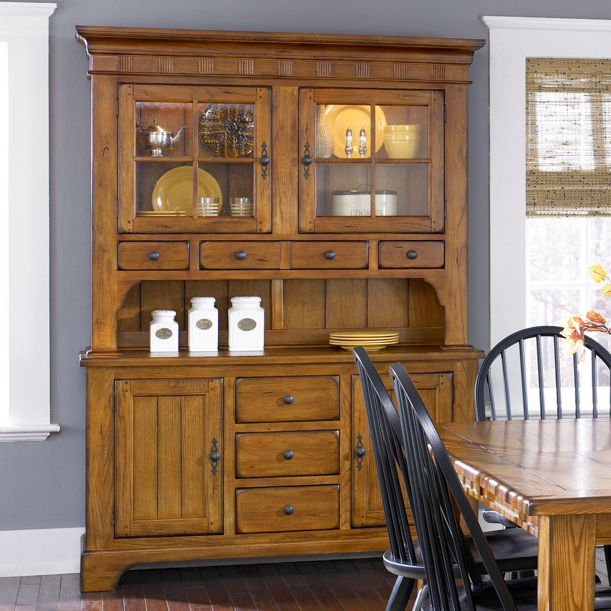 17-DR-HB - Hutch & Buffet Set - Liberty Furniture