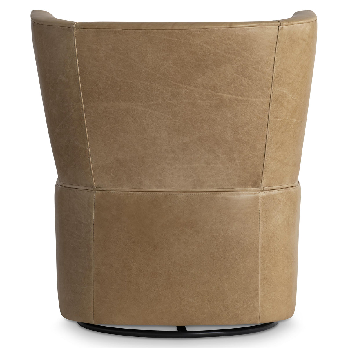 Oliver Leather Swivel Chair
