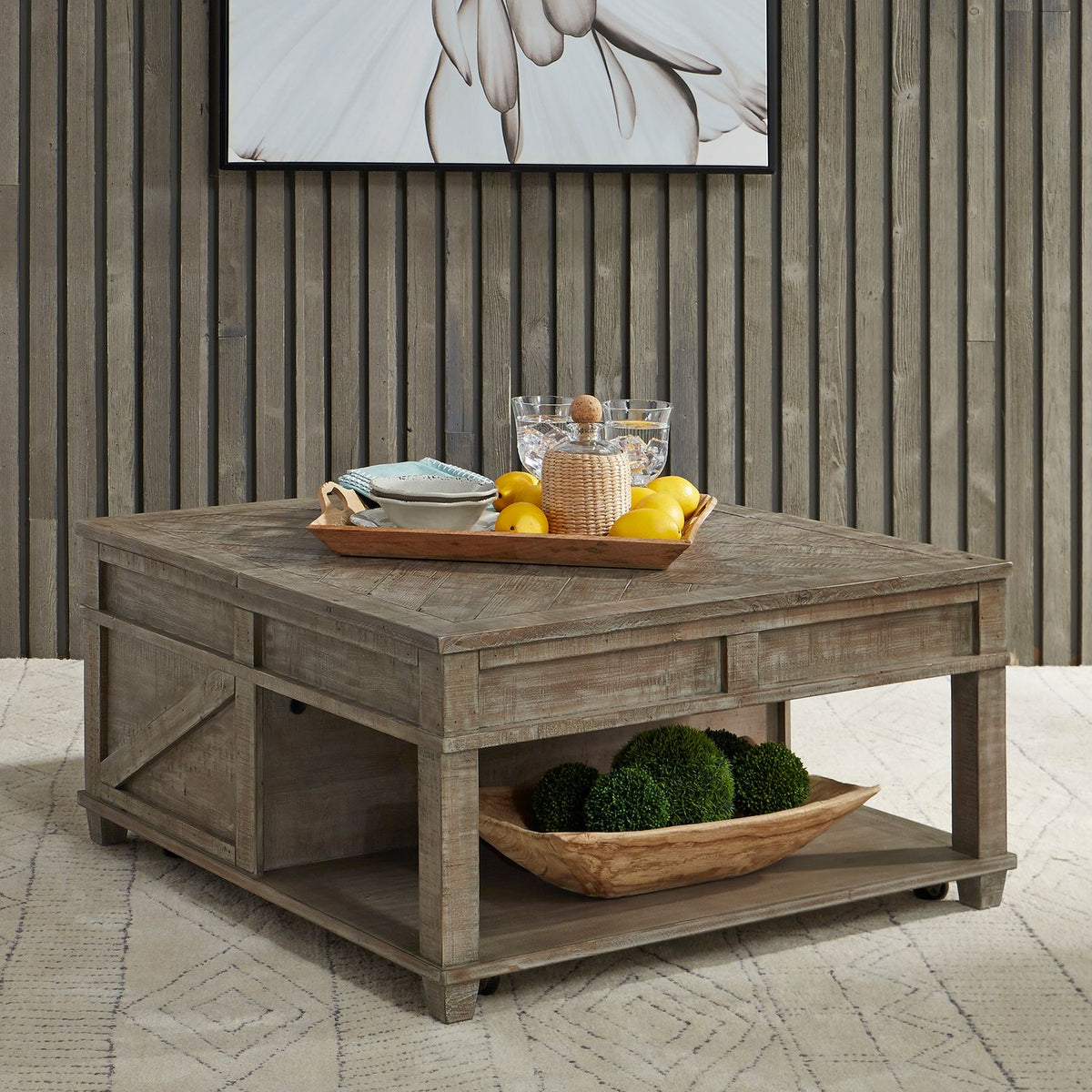 172-OT1010 - Square Lift Top Cocktail Table - Liberty Furniture