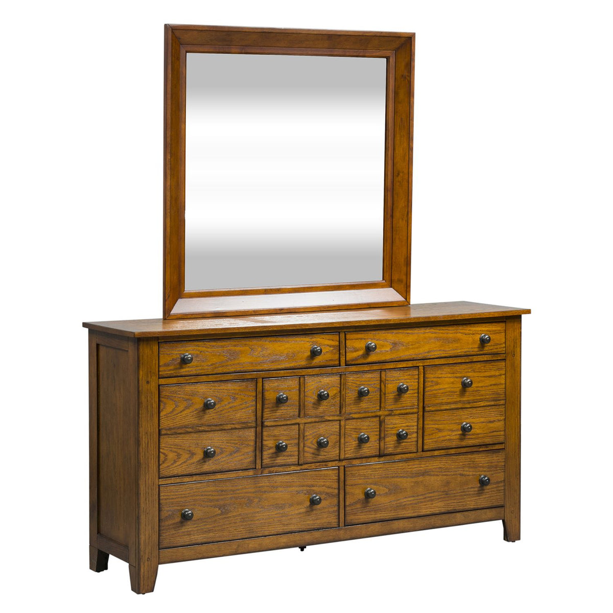 175-BR-DM - Dresser & Mirror - Liberty Furniture