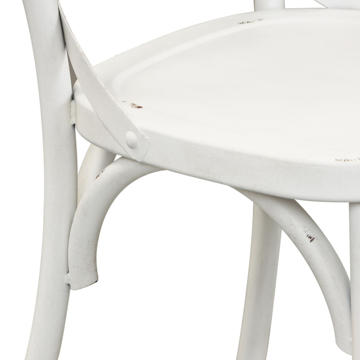 179-B300524-AW - X Back Counter Chair - Antique White - Liberty Furniture