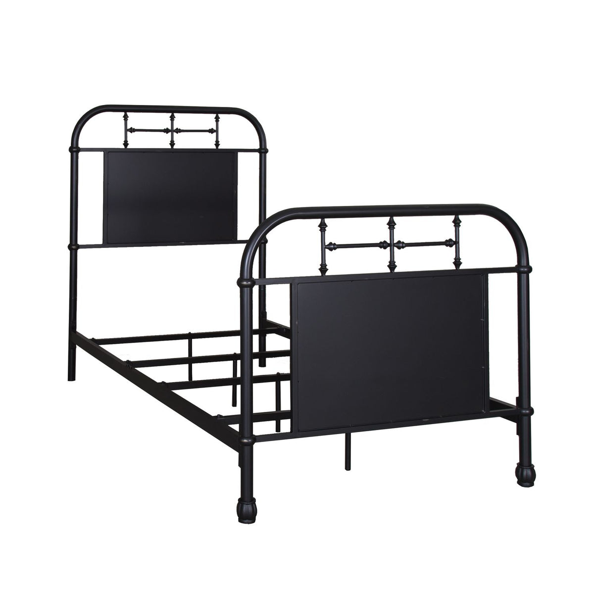 179-BR11HFR-B - Twin Metal Bed - Black - Liberty Furniture