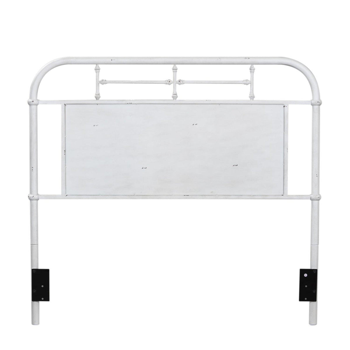 179-BR13H-AW - Queen Metal Headboard - Antique White - Liberty Furniture