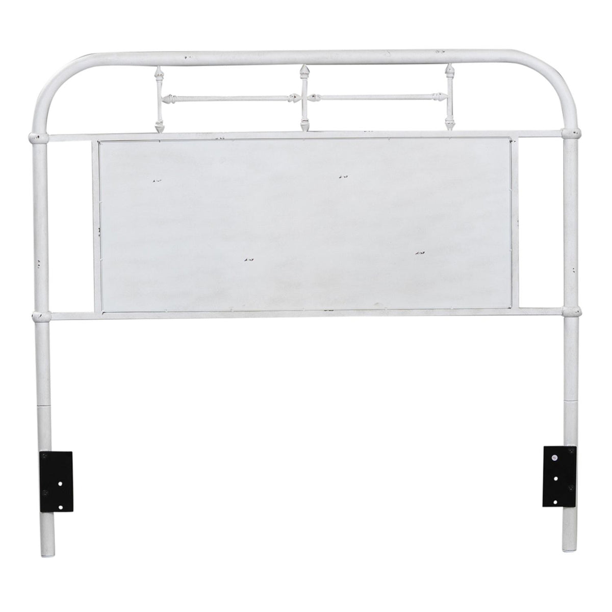 179-BR17H-AW - Full Metal Headboard - Antique White - Liberty Furniture