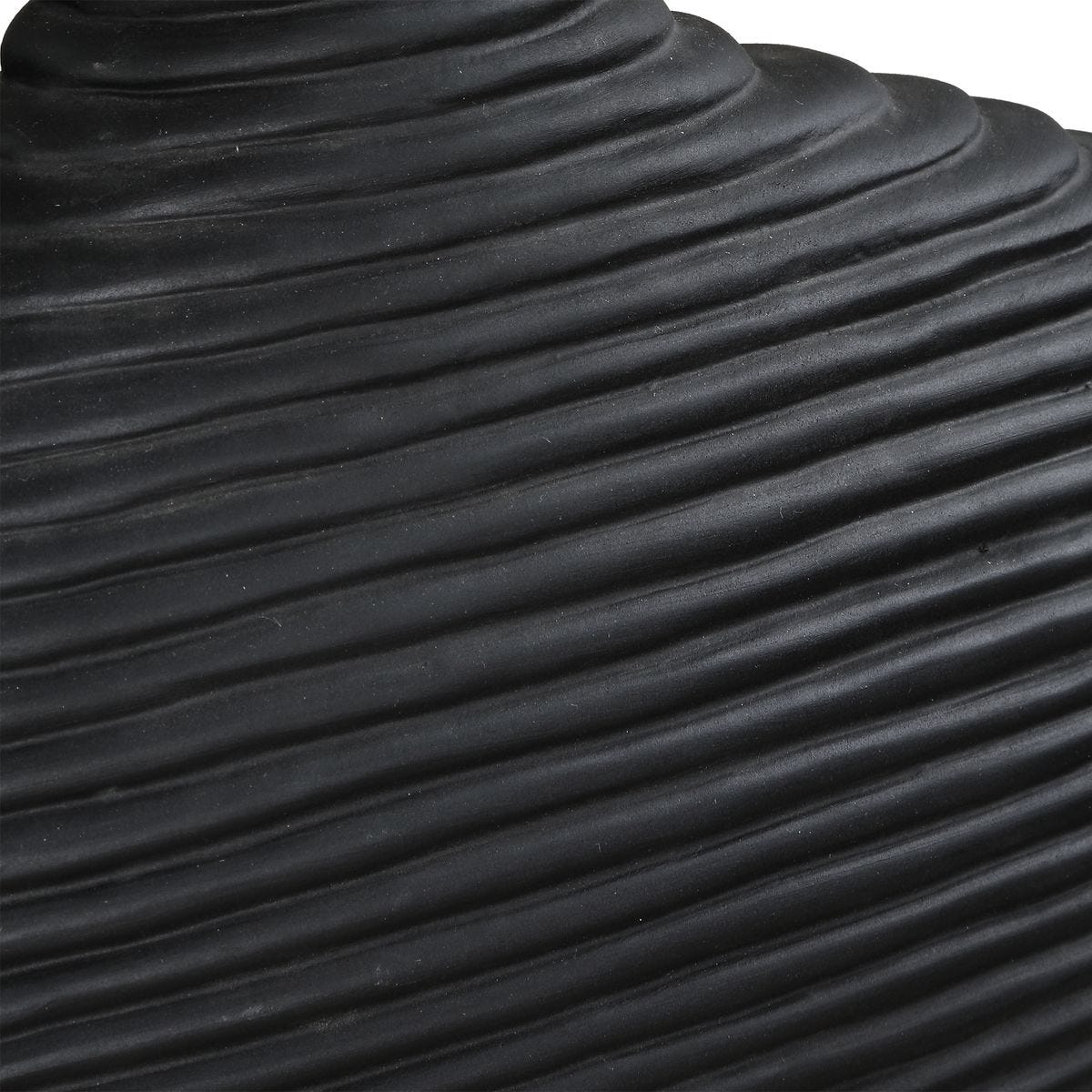 Duostacked Vases, Black, S/2