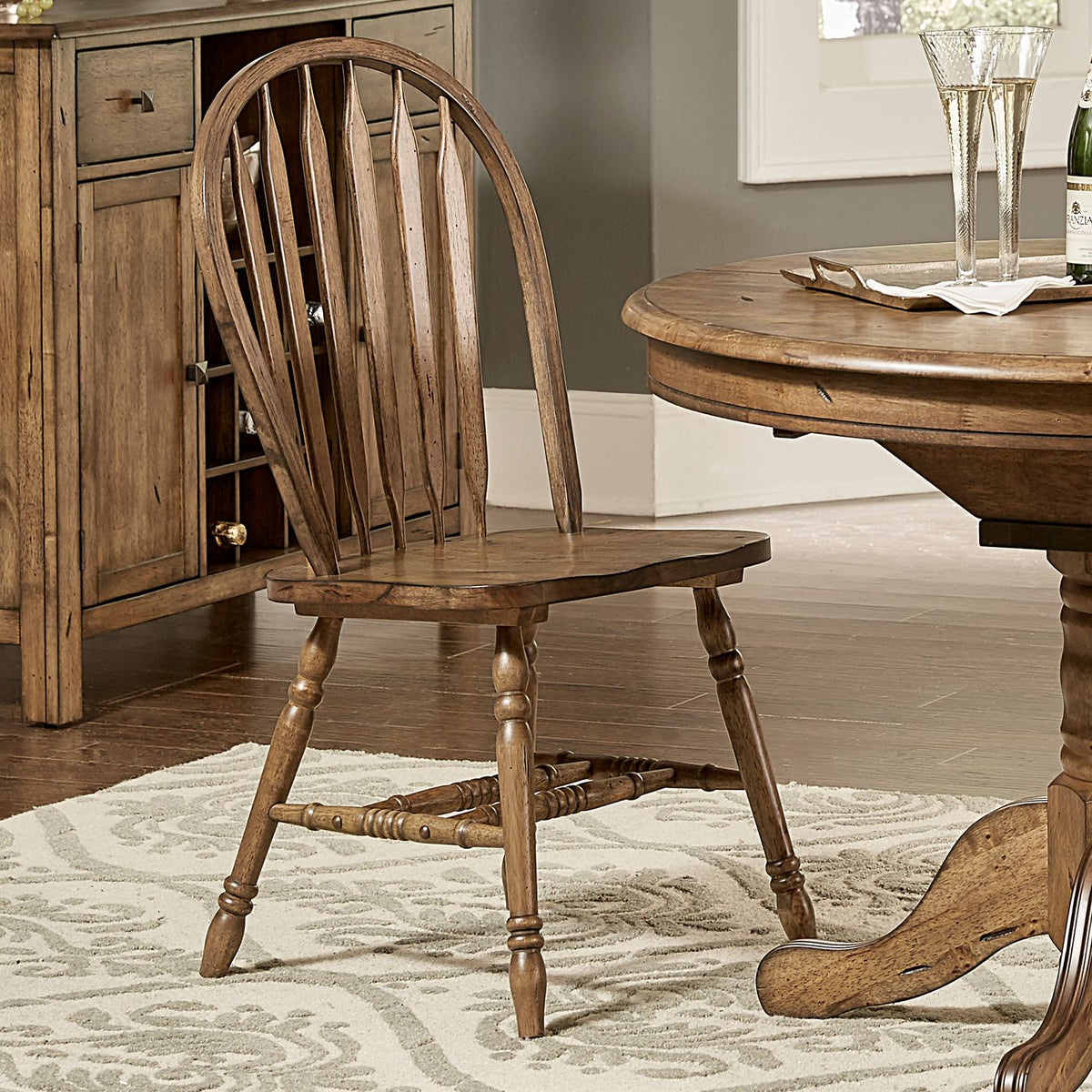 186-C1000S - Windsor Side Chair - Liberty Furniture