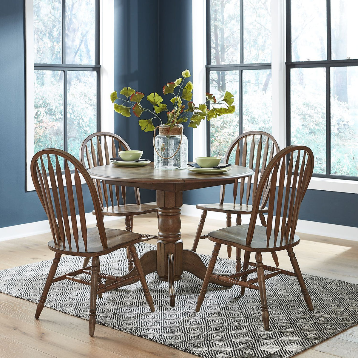 186-CD-5DLS - 5 Piece Drop Leaf Set - Liberty Furniture
