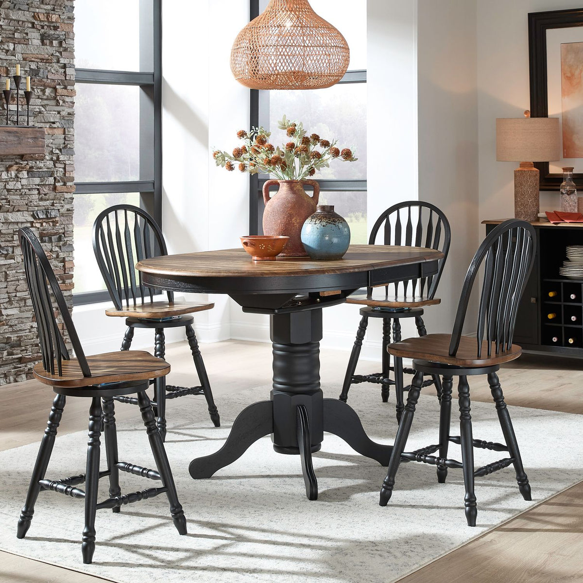 186B-CD-5GTS - 5 Piece Gathering Table Set - Liberty Furniture
