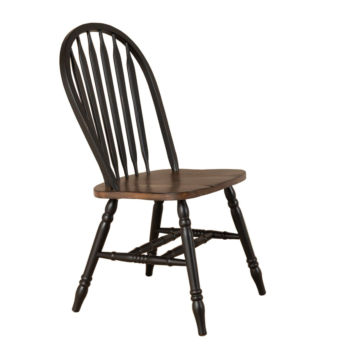 186B-CD-5PDS - 5 Piece Pedestal Table Set- Black - Liberty Furniture