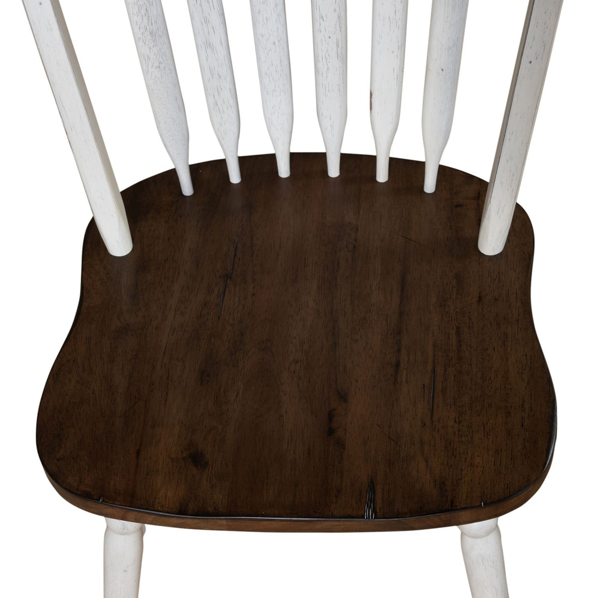 186W-C1000S - Windsor Side Chair- White - Liberty Furniture