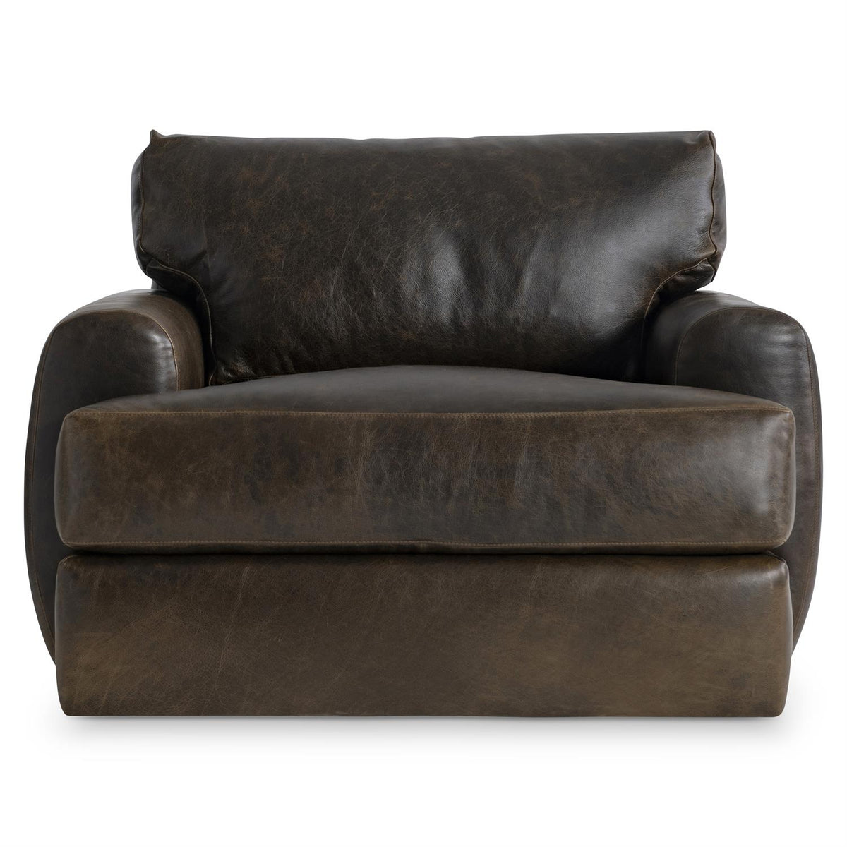 Cameron Leather Swivel Chair
