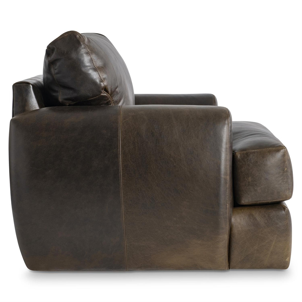 Cameron Leather Swivel Chair