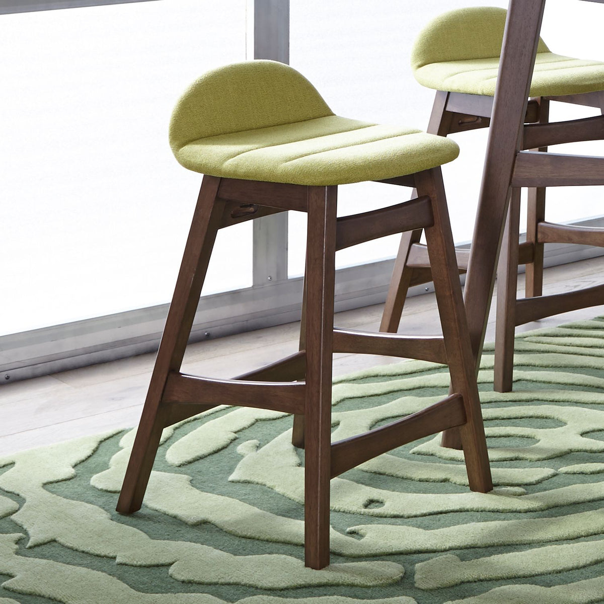 198-B650124-GE - 24 Inch Counter Chair - Green (RTA) - Liberty Furniture