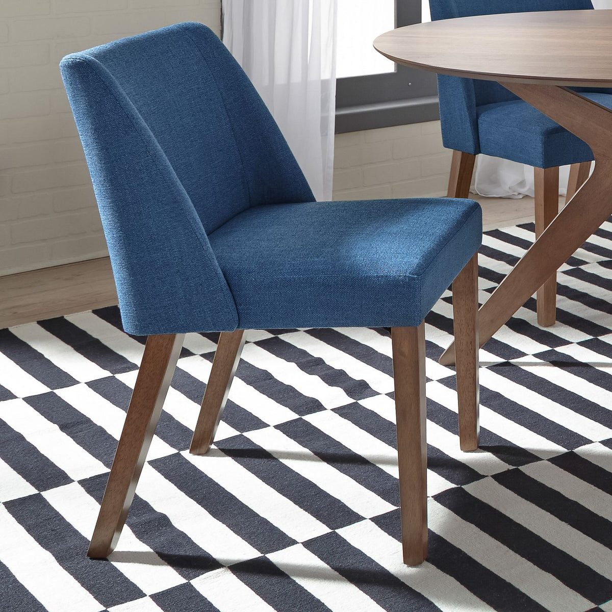 198-C9001S-BU - Nido Chair - Blue (RTA) - Liberty Furniture