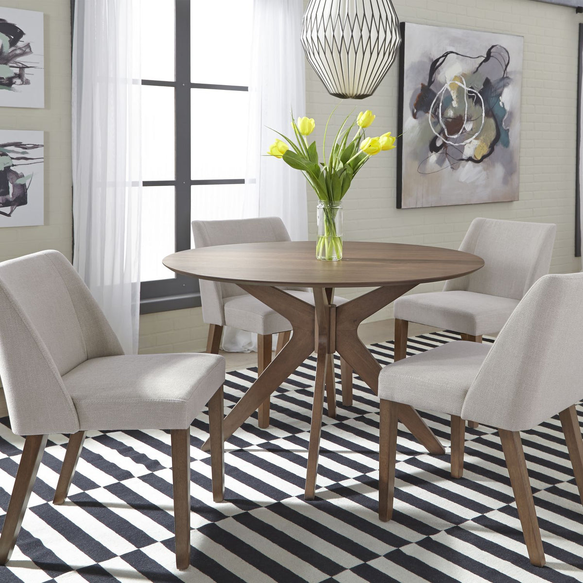 198-T4747 - Round Pedestal Table - Liberty Furniture