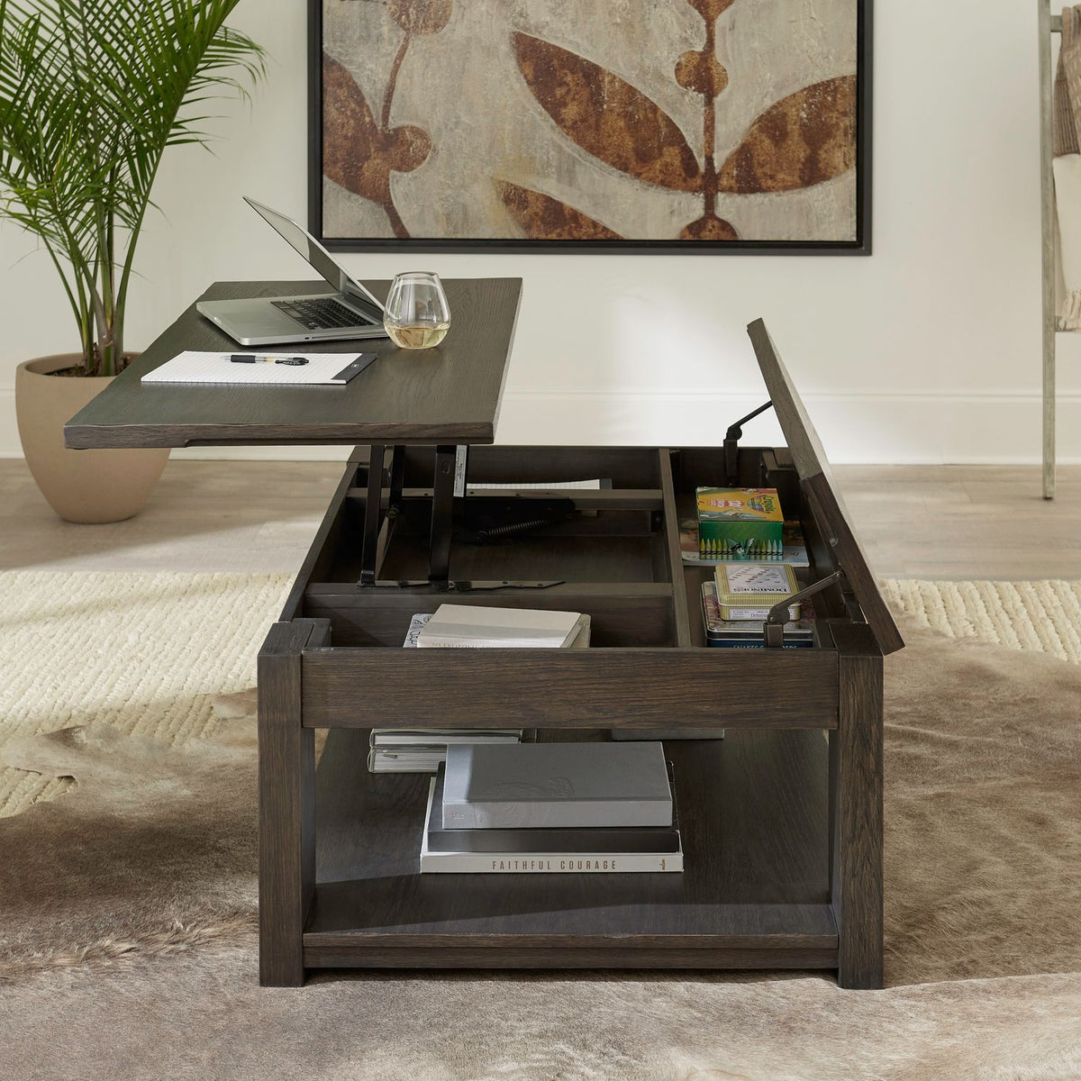 201-OT1010 - Lift Top Cocktail Table - Liberty Furniture